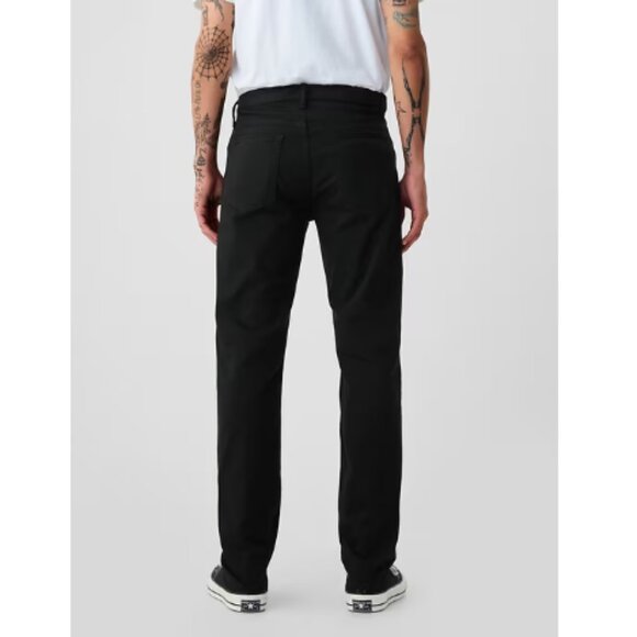 Gap Mens Super Soft Stretch Twill 5 Pocket Slim Fit Black Jeans Pants 36 NWT - Picture 4 of 10